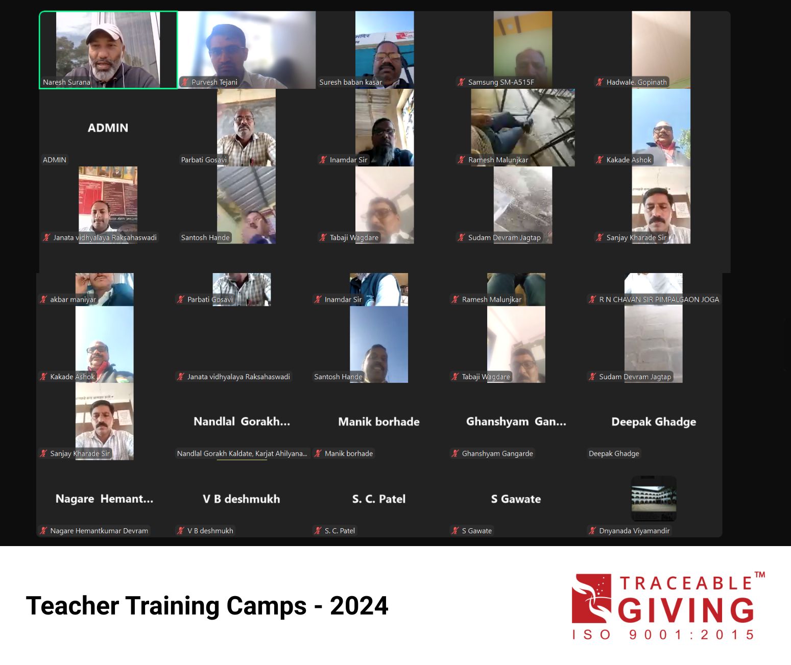 Teacher Training Camps - 2024
